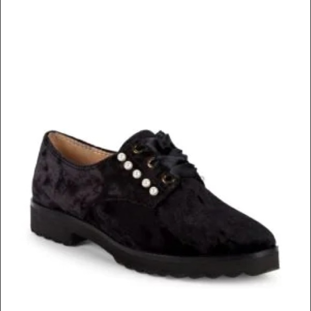 Velvet Karl Lagerfeld shoes
